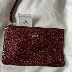 Coach Glitter Wirst bag - NWT